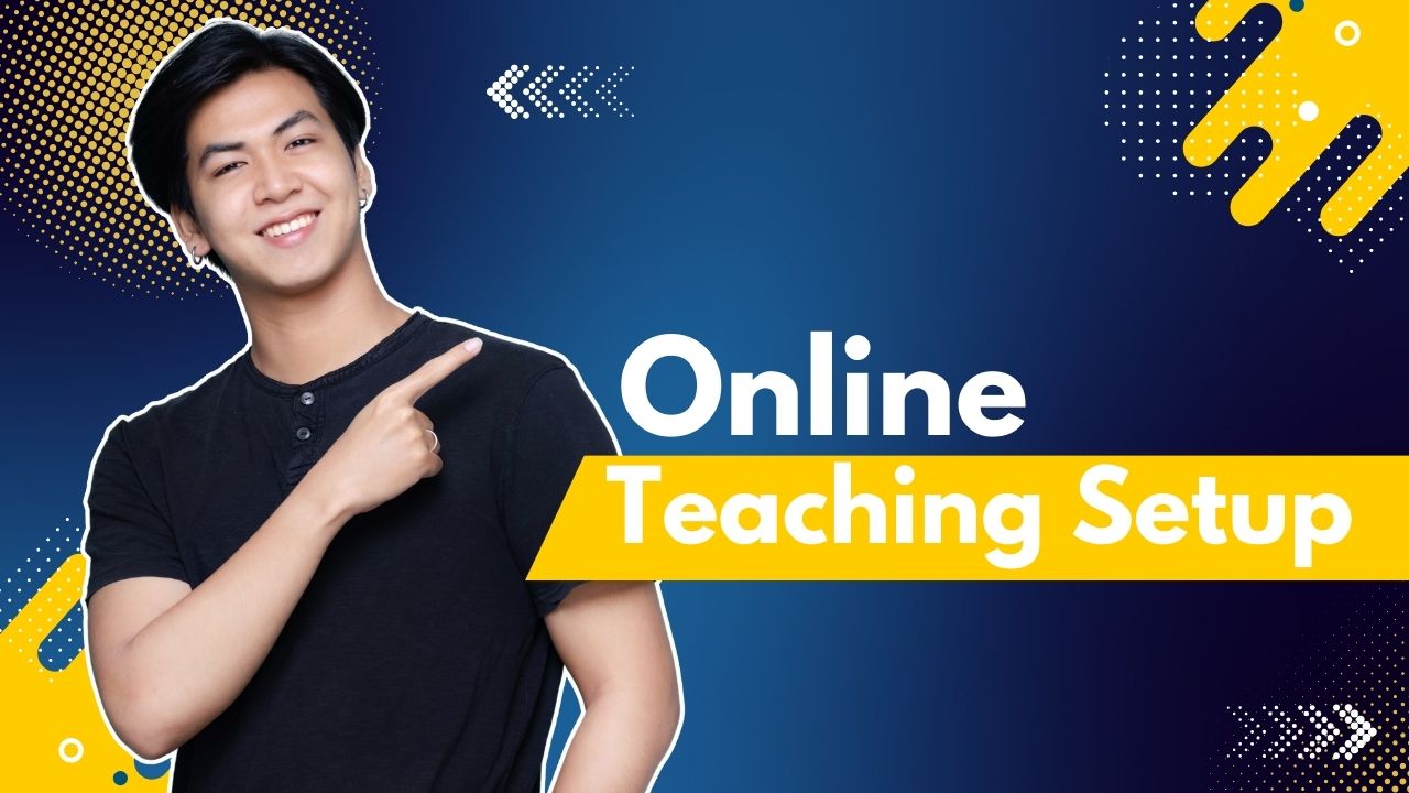 Online Teaching Setup | Benchmark Online Classroom Setup